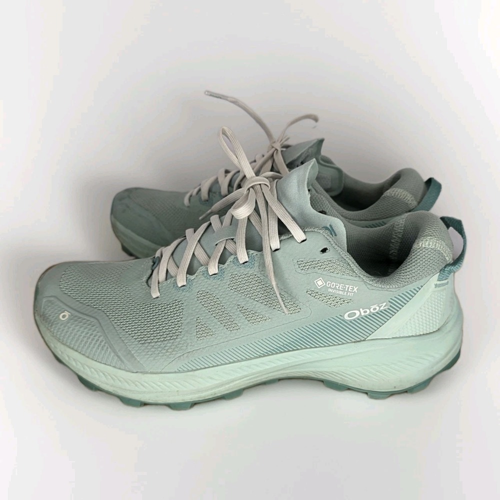 Oboz Katabatic LT Low GTX‎ Women Hiking Shoes Glacier W 10 Athletic Gorpcore